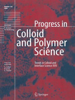 Trends in Colloid and Interface Science XVII 3642057500 Book Cover