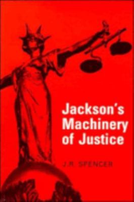 Jackson's Machinery of Justice 0521317673 Book Cover