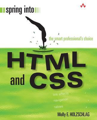 Spring Into HTML and CSS 0131855867 Book Cover