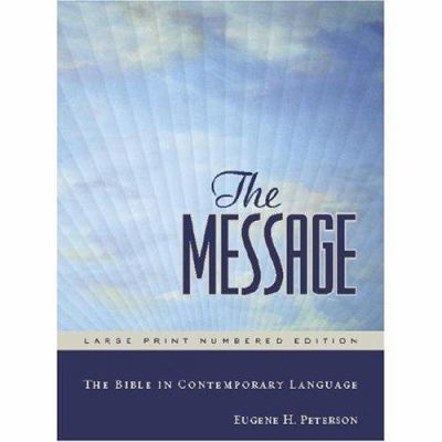 The Message Bible [International Paperback] 1600061591 Book Cover