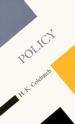 Policy 0816631387 Book Cover