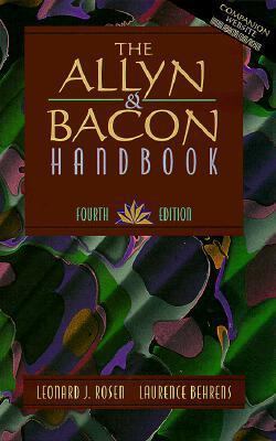 The Allyn & Bacon Handbook 0205298567 Book Cover