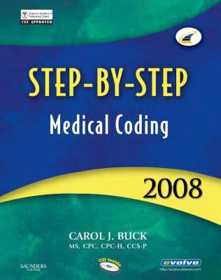 Step-by-Step Medical Coding 2008 Edition 1416045678 Book Cover