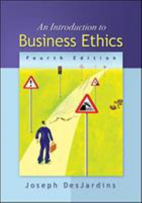An Introduction to Business Ethics 0073535818 Book Cover