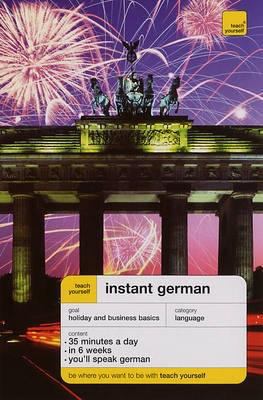 Teach Yourself Instant German (Teach Yourself I... 0340914637 Book Cover