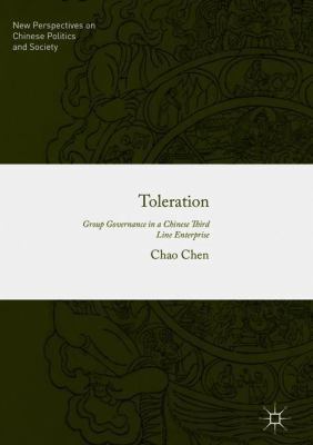 Toleration: Group Governance in a Chinese Third... 981108940X Book Cover