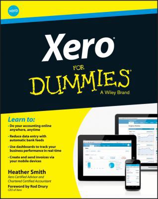 Xero for Dummies (For Dummies (Business & Perso... 1118572556 Book Cover