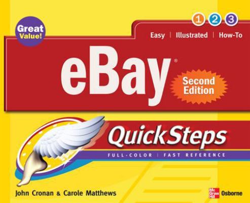 eBay® QuickSteps, Second Edition 0071485597 Book Cover