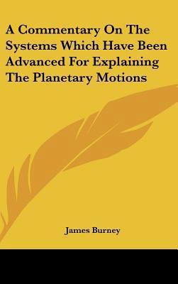 A Commentary on the Systems Which Have Been Adv... 116167750X Book Cover