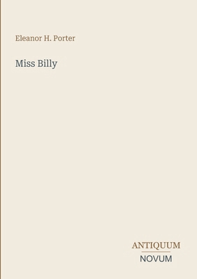 Miss Billy 3387466439 Book Cover