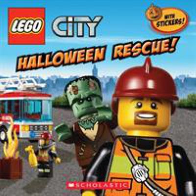 Lego City: Halloween Rescue 0545515726 Book Cover