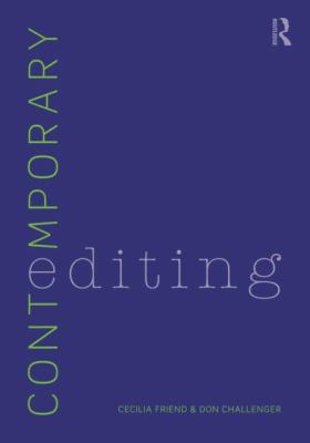Contemporary Editing 0415892813 Book Cover