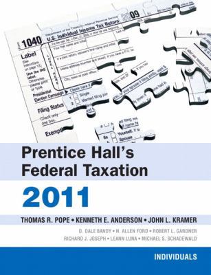 Prentice Hall's Federal Taxation: Individuals 0132138573 Book Cover