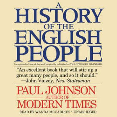 A History of the English People 144174665X Book Cover