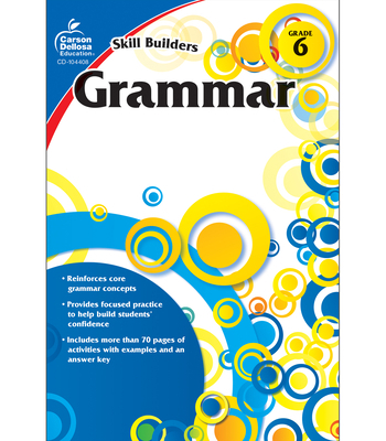 Grammar, Grade 6 B00QFY1U18 Book Cover