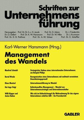 Management Des Wandels [German] 3322846490 Book Cover