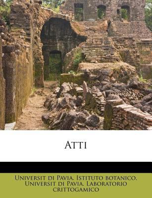 Atti [Italian] 1174588357 Book Cover