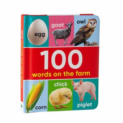 100 Words on the Farm (Book & Downloadable App!) 1640309578 Book Cover