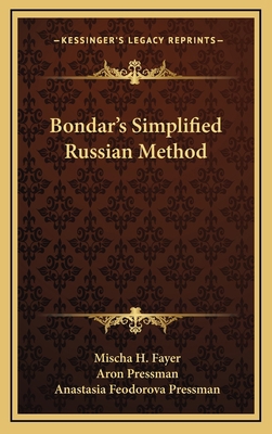 Bondar's Simplified Russian Method 1166137872 Book Cover