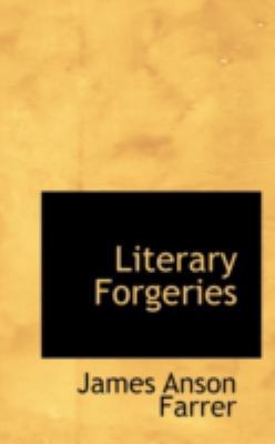 Literary Forgeries 1110998937 Book Cover