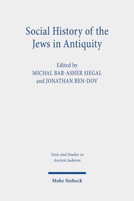 Social History of the Jews in Antiquity: Studie... 3161606949 Book Cover