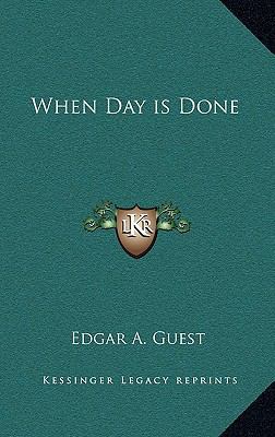 When Day is Done 1163208116 Book Cover