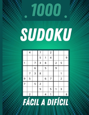 1000 Sudoku F?cil a Dif?cil: 1000 Sudokus de f?... [Spanish] 8468728934 Book Cover