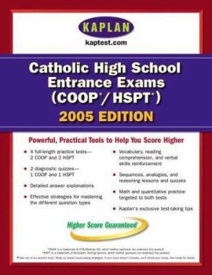 Kaplan Catholic High School Entrance Exams (COO... 074325449X Book Cover