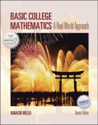 Basic College Mathematics: A Real-World Approac... 0072990988 Book Cover