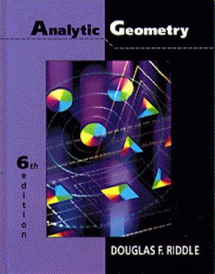 Analytic Geometry 0534948545 Book Cover