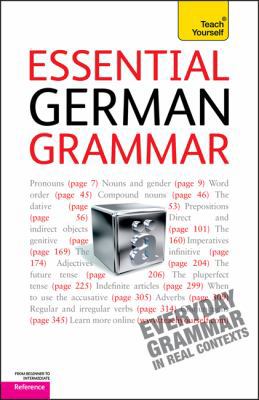 Essential German Grammar: A Teach Yourself Guide 0071763996 Book Cover