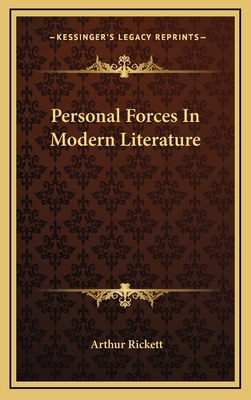Personal Forces in Modern Literature 1163493236 Book Cover