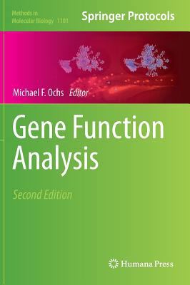 Gene Function Analysis 1627037209 Book Cover