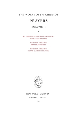 Prayers II 1911319329 Book Cover