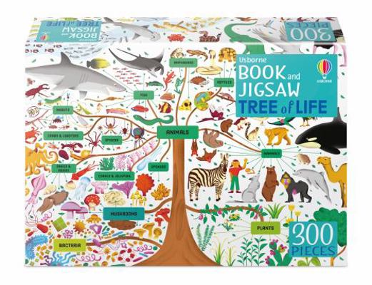 The Tree of Life (Usborne Book and Jigsaw) 1474992145 Book Cover