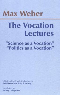 The Vocation Lectures 0872206661 Book Cover