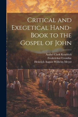 Critical and Exegetical Hand-book to the Gospel... 1022023667 Book Cover