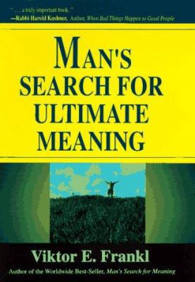 Man's Search for Ultimate Meaning 0306456206 Book Cover