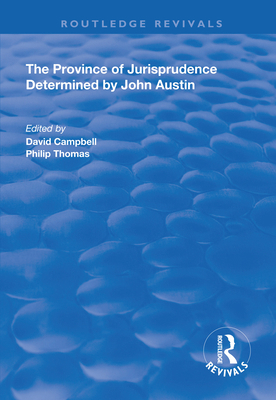 The Province of Jurisprudence Determined by Joh... 0367027518 Book Cover