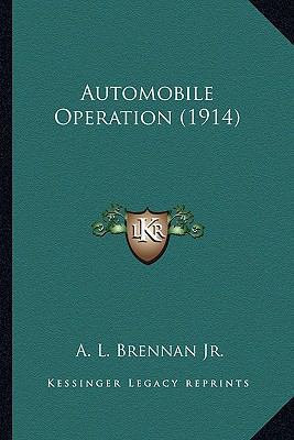 Automobile Operation (1914) 1166444252 Book Cover