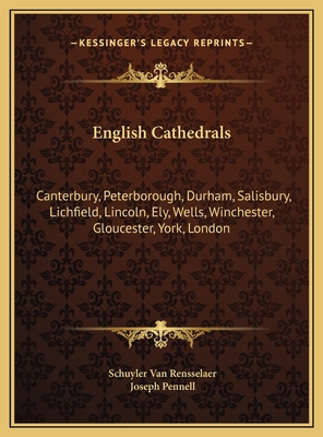 English Cathedrals: Canterbury, Peterborough, D... 1169787274 Book Cover