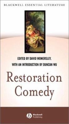 Restoration Comedy P 0631234721 Book Cover