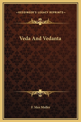 Veda And Vedanta 1169214649 Book Cover