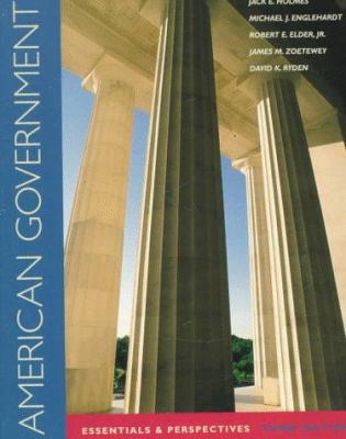 American Government: Essentials and Perspectives 0070297703 Book Cover