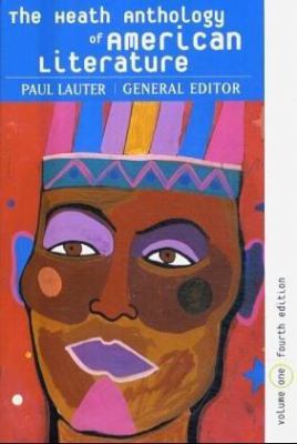 The Heath Anthology of American Literature Volu... 0618109196 Book Cover