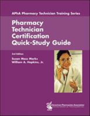 Pharmacy Technician Certification Quick-Study G... 1582120986 Book Cover