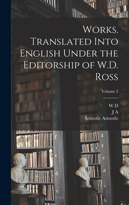 Works. Translated Into English Under the Editor... 1018541128 Book Cover