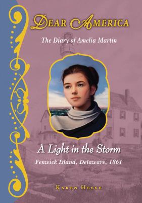 Dear America: The Light in the Storm 0545242452 Book Cover