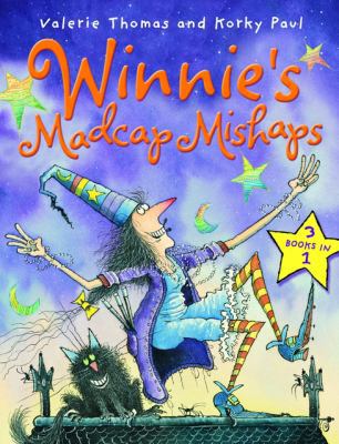 Winnie's Madcap Mishaps. Valerie Thomas and Kor... 0192763571 Book Cover