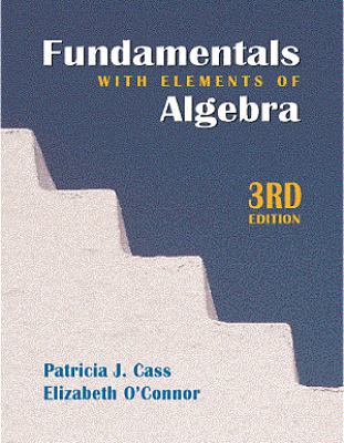 Fundamentals W/Elements of Algebra 3ed 0534956041 Book Cover